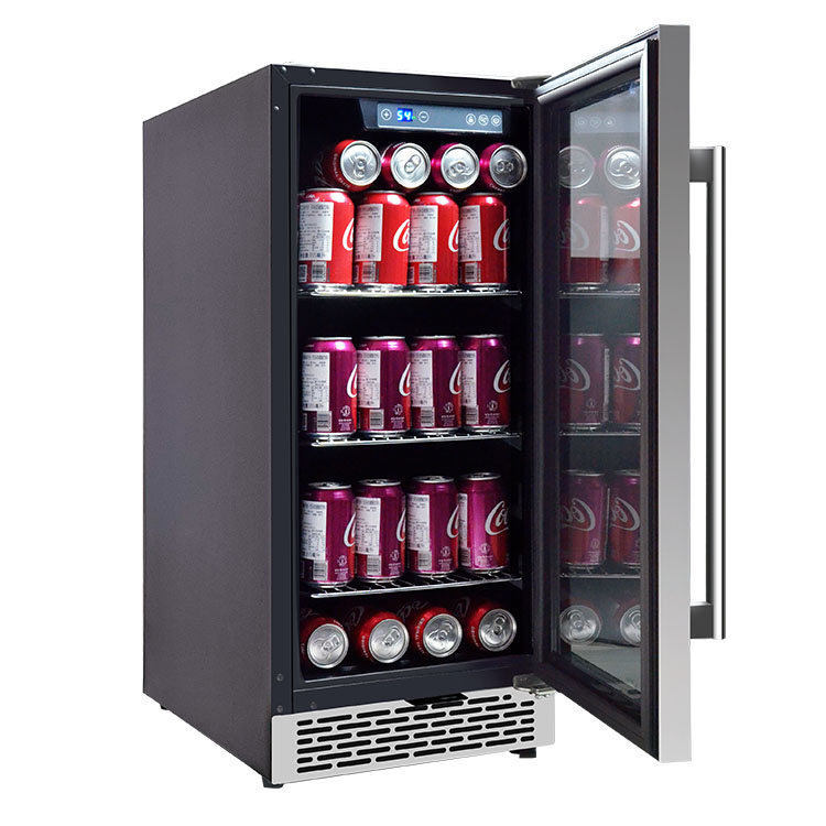Wine Beer Dual Zone - Mała lodówka barowa OEM, lodówki na
