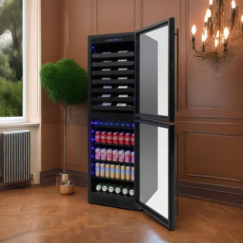 Wine Beer Dual Zone - Inteligentna lodówka elektryczna na napoje o