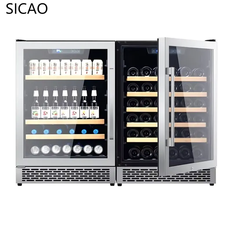 Wine Beer Dual Zone - Dwudrzwiowa lodówka na wino i piwo