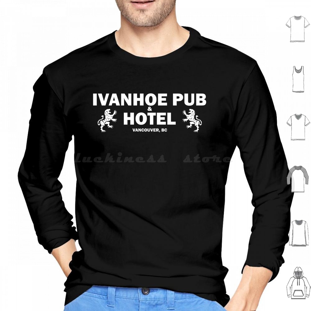 Bluzy z kapturem Ivanhoe Pub - – Wine Beer Logo recenzja i cena