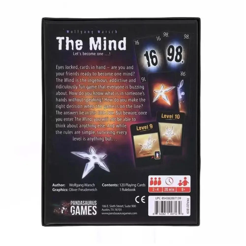 NOWA Gra Karciana The Mind, Gr – Cocktail Shaker Set recenzja i cena
