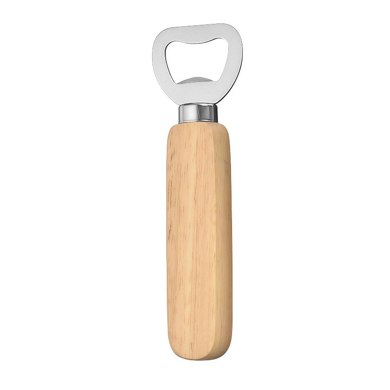 Drewniany otwieracz do butelek – Wine Beer Logo recenzja i cena