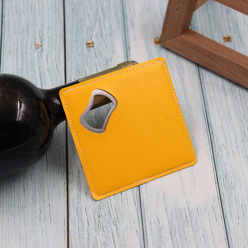 100 szt. Podkładek z PU skóry  – Wine Beer Logo recenzja i cena