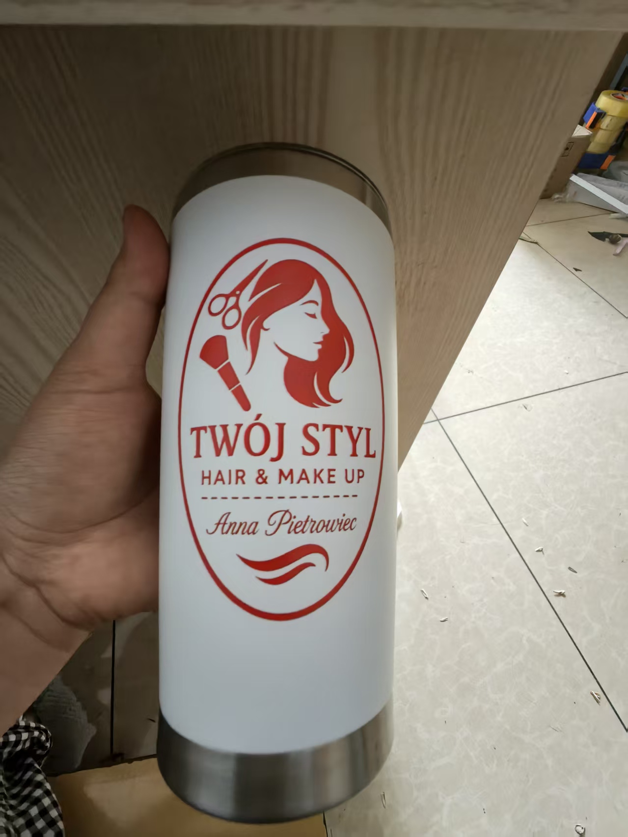 Logo Obrazek 20OZ Termiczny Ku – Wine Beer Logo recenzja i cena