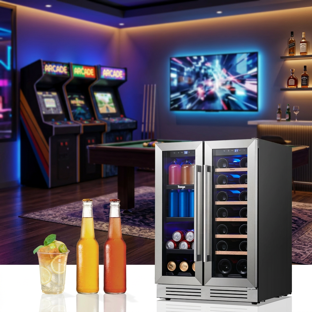 Lodówka dwuzonowa Yeego 4.1 Cu – Wine Beer Dual Zone recenzja i cena