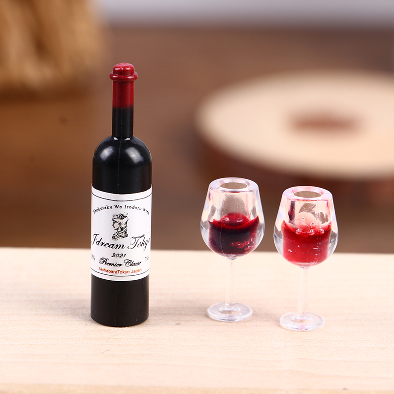 5 szt. 1:12 Miniaturowe butelk – Wine Beer Europe recenzja i cena