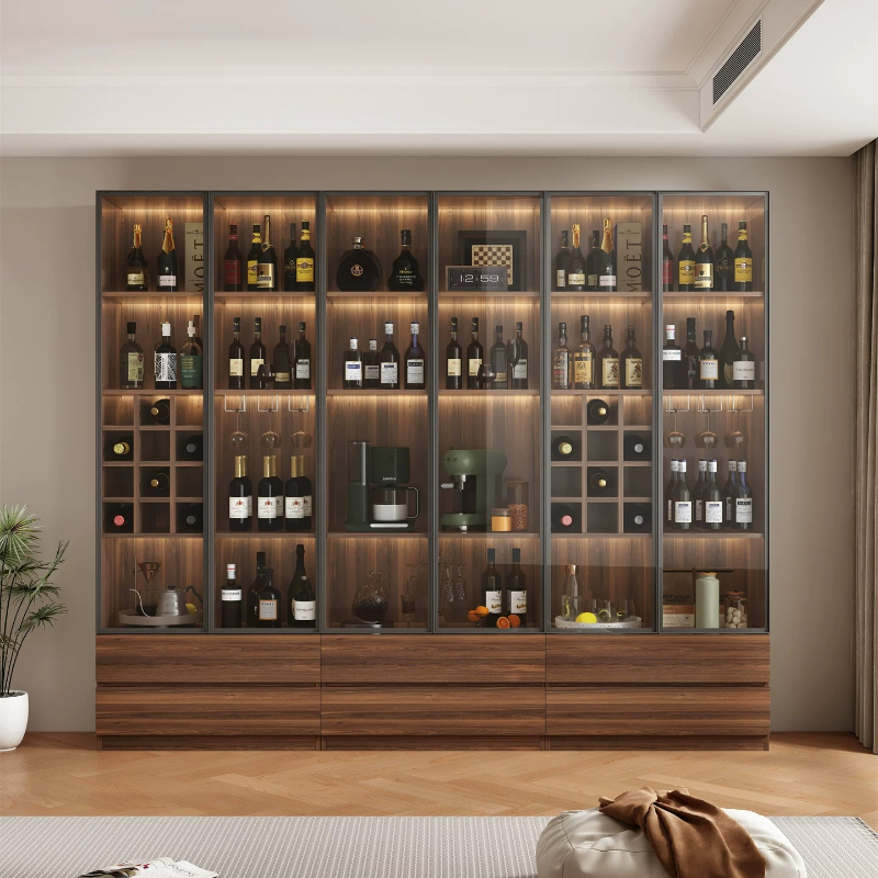 Szklane witryny do salonu, luk – Wine & Beer Unlimited Spirits Photos recenzja i cena