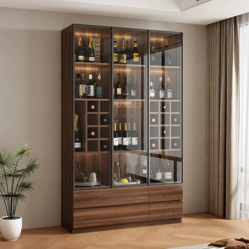 Szklane witryny do salonu, luk – Wine & Beer Unlimited Spirits Photos recenzja i cena