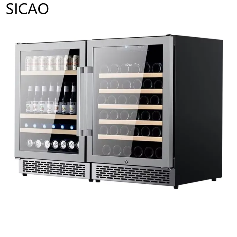 Dwudrzwiowa lodówka na wino i  – Wine Beer Dual Zone recenzja i cena