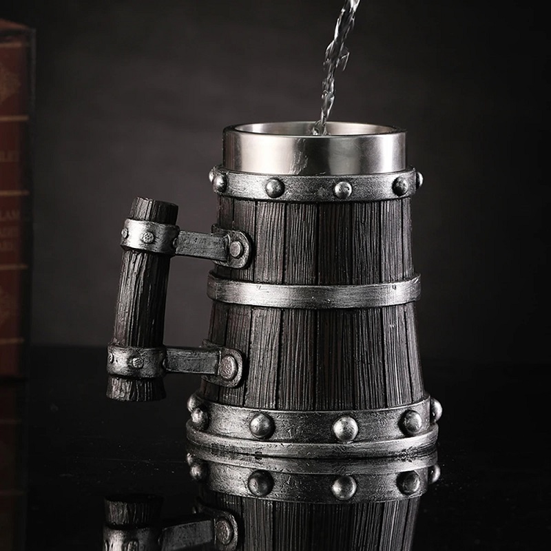 Kufel do piwa w stylu wikingów – Wine Beer Europe recenzja i cena