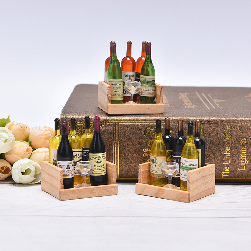 【BS】1 Zestaw Miniaturowych But – Wine Y Beer recenzja i cena